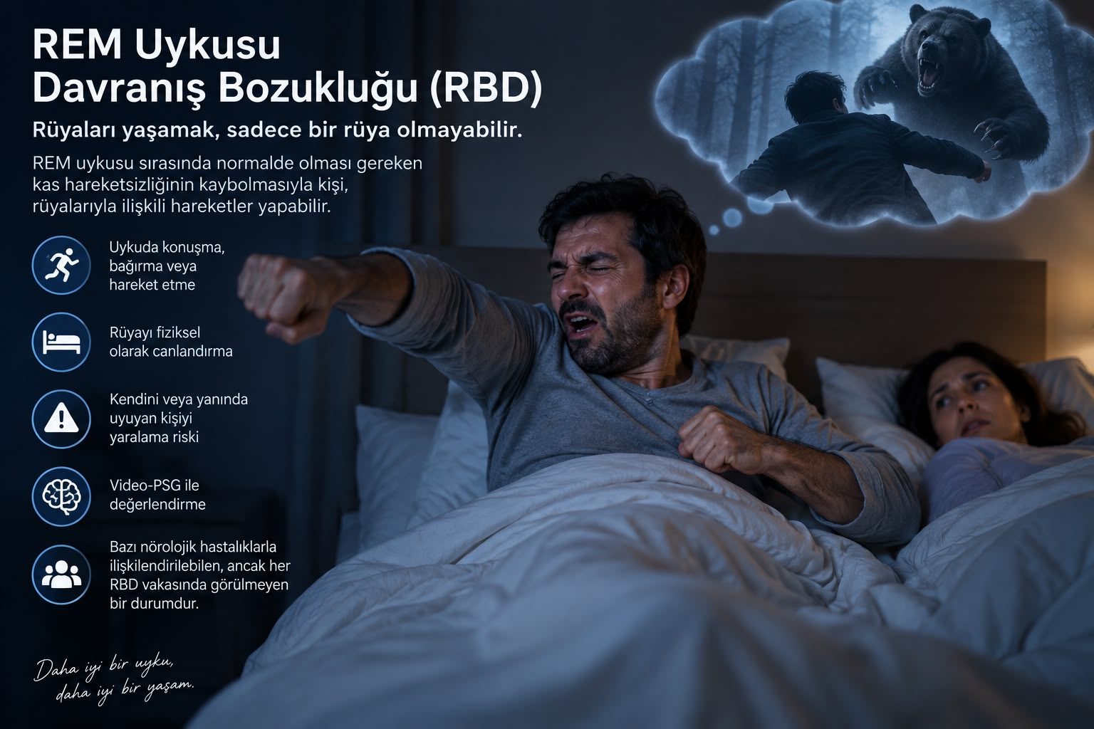 rem uyku bozukluğu